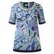 PIERO MORETTI BLUE RETRO PRINT TUNIC