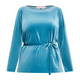 Piero Moretti Velvet Tunic Sky Blue