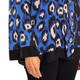 Piero Moretti Satin Pussy Bow Animal Print Tunic