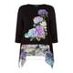 PIERO MORETTI hydrangea print Tunic