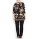 PIERO MORETTI FLORAL EMBELLISHED TUNIC