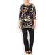 PIERO MORETTI FLORAL EMBELLISHED TUNIC