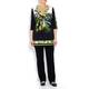 PIERO MORETTI botanical print Tunic