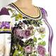 PIERO MORETTI floral jersey TUNIC