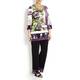 PIERO MORETTI floral jersey TUNIC