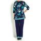 PIERO MORETTI floral print navy TUNIC