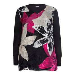 PIERO MORETTI Devoré TUNIC - Plus Size Collection