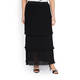 PIERO MORETTI LAYERED CHIFFON MIDI SKIRT