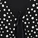 Musetti black & white spots Jacket And Top