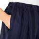 QNEEL STRIPE PULL ON TROUSER NAVY