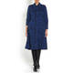QNEEL PRINT DRESS ROYAL BLUE 