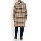 BEIGE LONG SHIRT JACKET TWEED