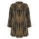 BEIGE WATERFALL FRONT JACKET