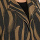 BEIGE WATERFALL FRONT JACKET