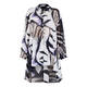 QNEEL ABSTRACT ZEBRA OVERSIZE GEORGETTE SHIRT 