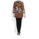 BEIGE LABEL BAROQUE PRINT TUNIC
