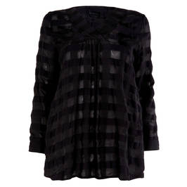 QNEEL SHEER COTTON TUNIC - Plus Size Collection