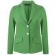 Luisa Viola green textured jersey JACKET