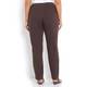 Marina Rinaldi brown stretch cotton TROUSERS