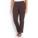 Marina Rinaldi brown stretch cotton TROUSERS