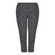 Marina Rinaldi Monochrome print TROUSERS