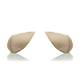 Beige Shoulder Pads - Nude