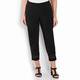 BEIGE LABEL TROUSER WITH NET HEM DETAIL BLACK