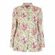 ROF AMO LINEN BLEND FLORAL PRINT JACKET