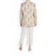 ROF AMO LINEN BLEND FLORAL PRINT JACKET