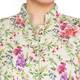 ROF AMO LINEN BLEND FLORAL PRINT JACKET