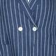 ROFA LINEN STRIPE JACKET BLUE