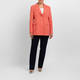 Rofa Textured Blazer Coral 