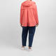 Rofa Shower Proof Hooded Jacket Coral 