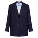 RoFa Wool Blend Boyfriend Blazer Navy 