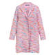 Rofa Long Tweed Jacket Multi-Colour 