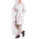 Rof Amo ECRU WOOL BLEND COAT