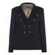 ROF AMO BLACK PUNTO MILANO TAILORED BLAZER