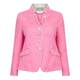 ROF AMO PINK NERO COLLAR TEXTURED JACKET 