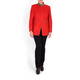 ROF AMO NEHRU COLLAR LONG JACKET