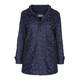 ROF AMO NAVY BRODERIE ANGLAISE COAT 