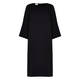 SALLIE SAHNE TRIACETATE DRESS BLACK