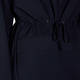 SALLIE SAHNE DRAWSTRING WAIST BLAZER BLACK