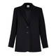 SALLIE SAHNE TRIACETATE BLAZER BLACK