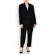 SALLIE SAHNE TRIACETATE BLAZER BLACK