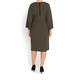 SALLIE SAHNE V-NECK DRESS OLIVE