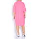 SALLIE SAHNE PINK DOUBLE BREASTED DRESS 