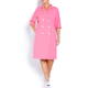 SALLIE SAHNE PINK DOUBLE BREASTED DRESS 