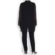 Sallie Sahne black chiffon DUSTER