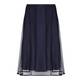 Sallie Sahne navy tulle SKIRT
