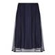 Sallie Sahne navy tulle SKIRT